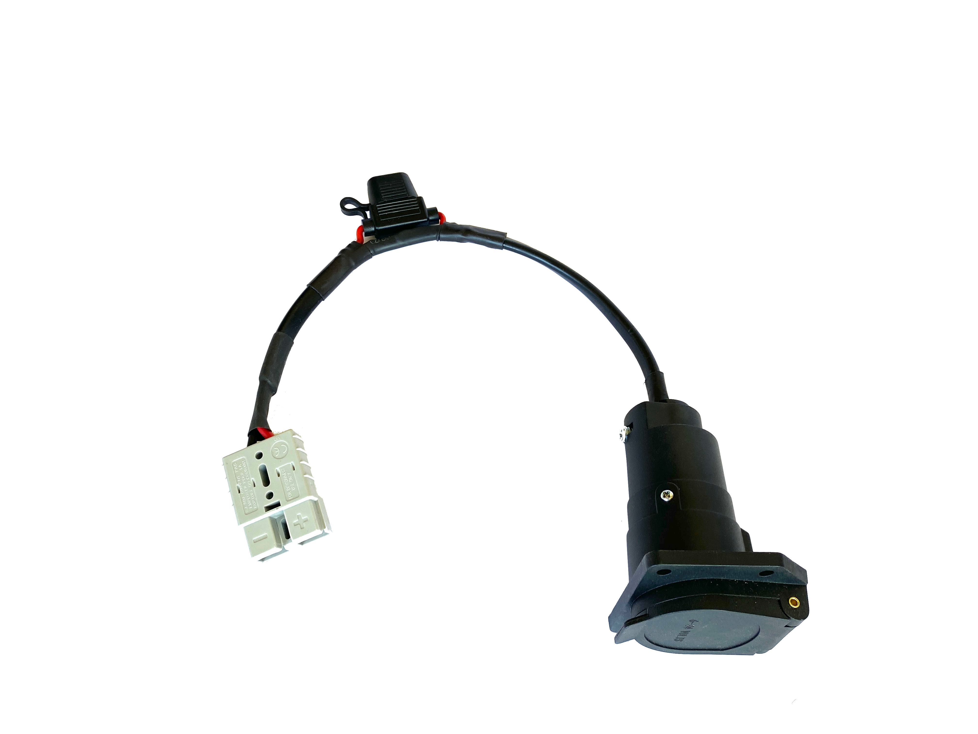 AIR GEAR Anderson to 7-way plug adapter with fuse