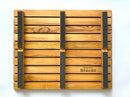 Teak entry mat 16x20"