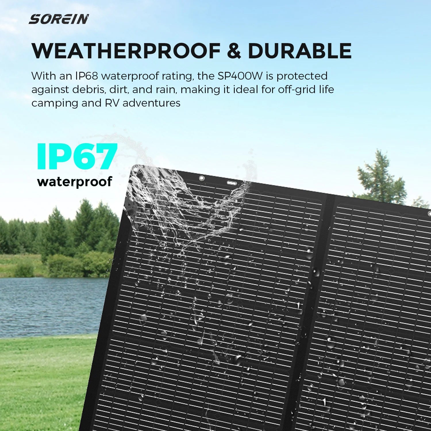 Sorein 400 Watt Solar Panel