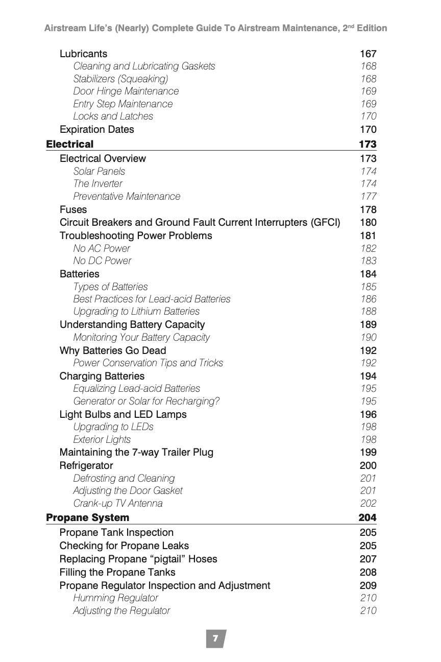 "The (Nearly) Complete Guide to Airstream Maintenance" book, 2nd edition