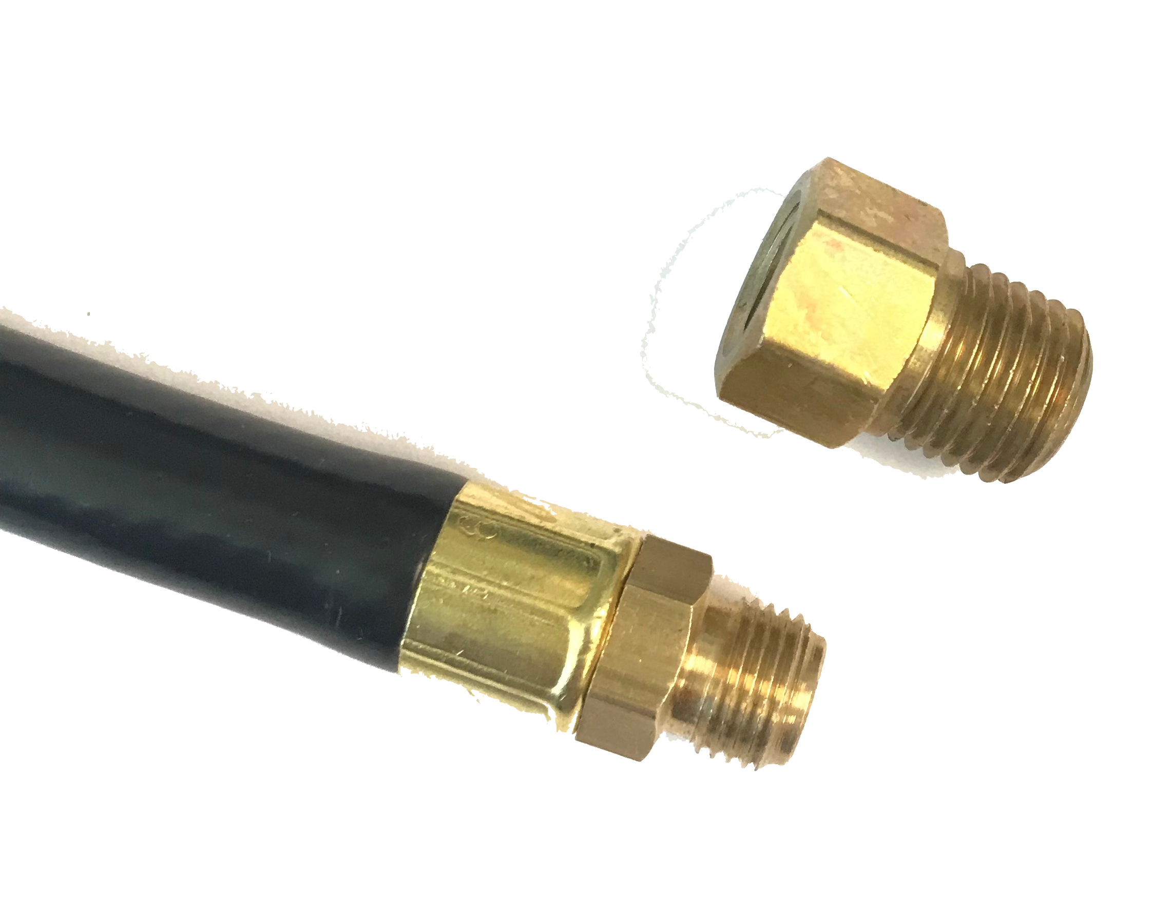 Brass propane adapters (set of 2)