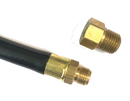 Brass propane adapters (set of 2)