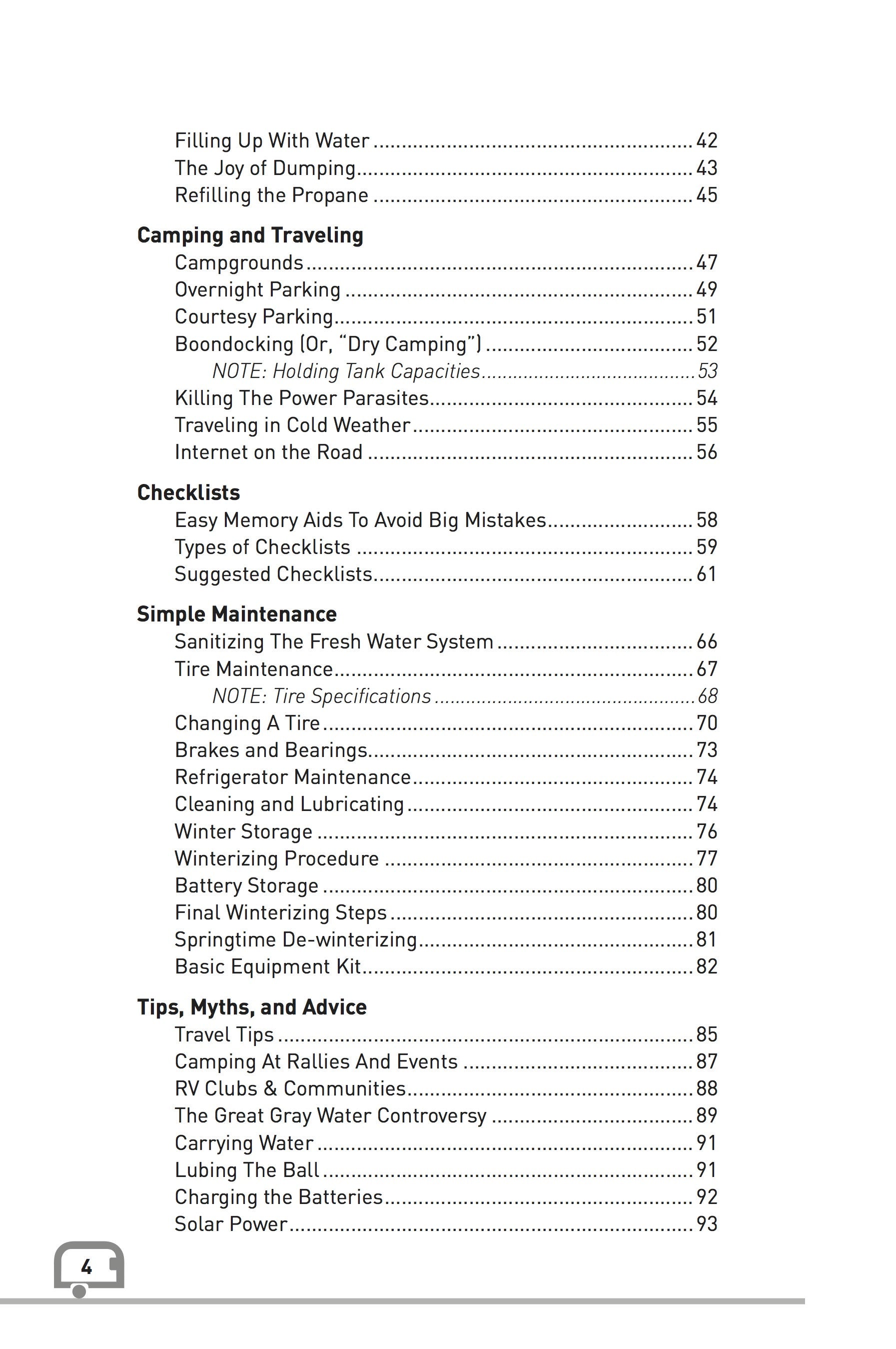 "Newbies Guide to Airstreaming" book, 4th edition