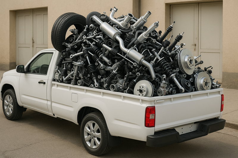 Which spare parts should you take on a long trip?