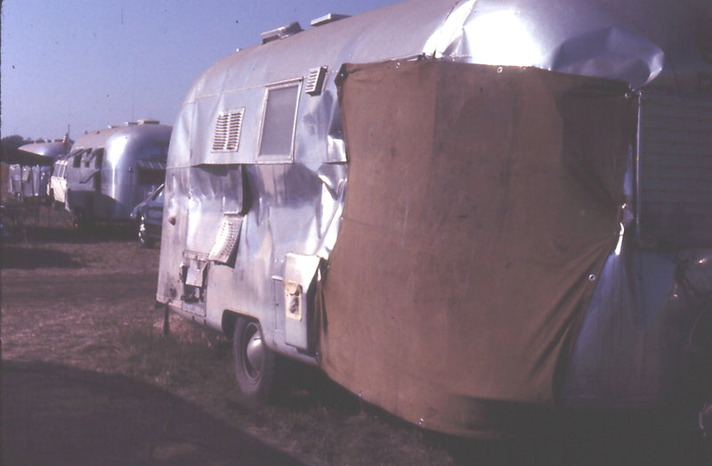 Has that Airstream been damaged and repaired?