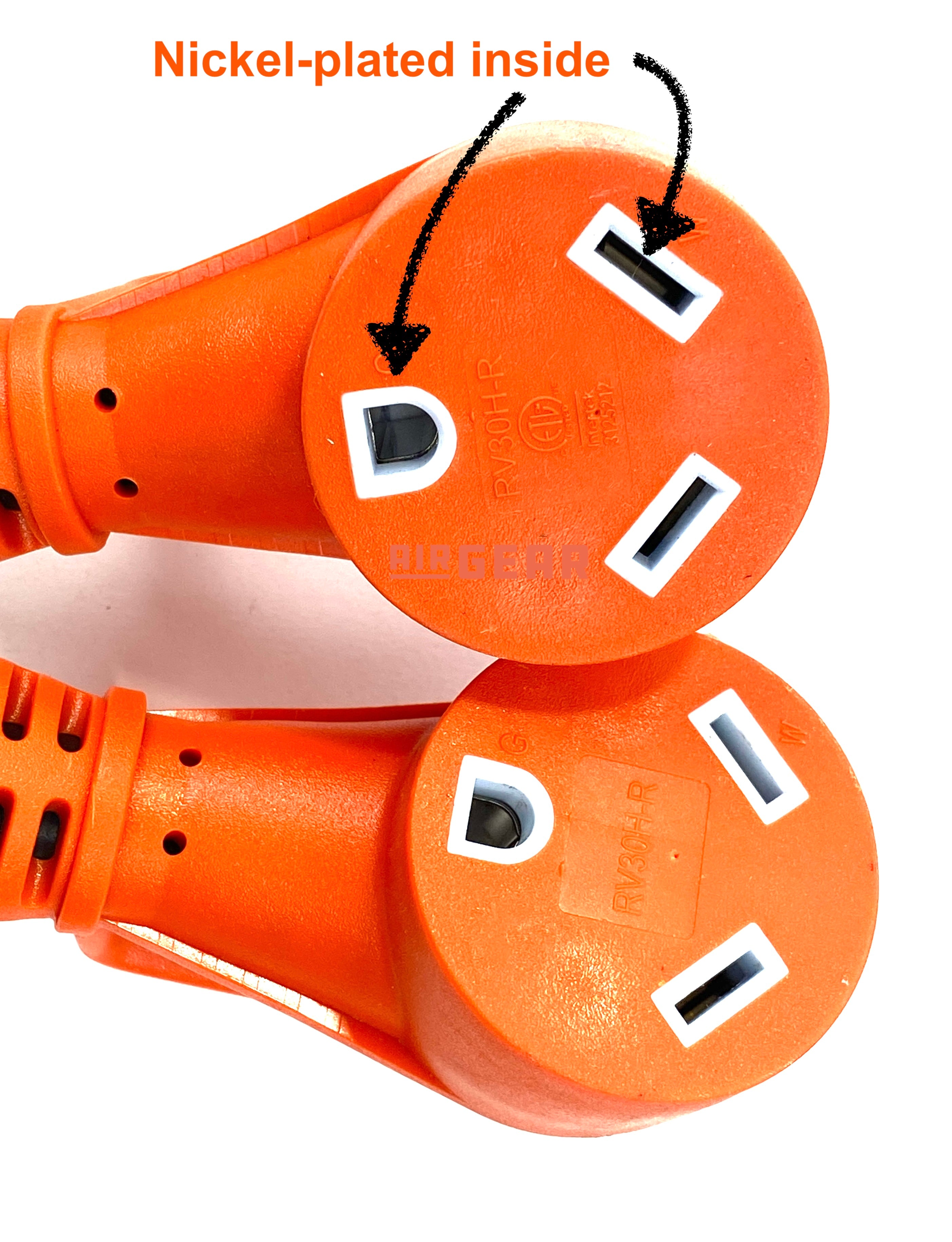 AIR GEAR Nickel-plated Power Adapter Set