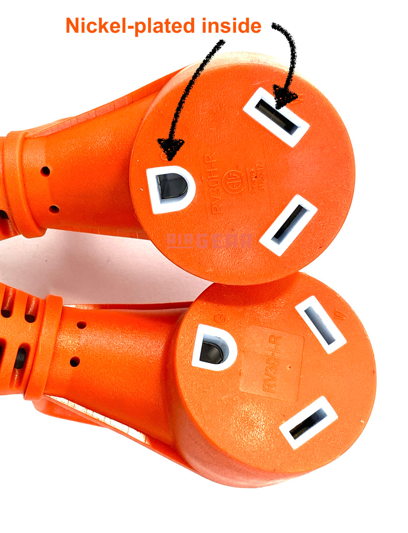 AIR GEAR Nickel-plated Power Adapter Set