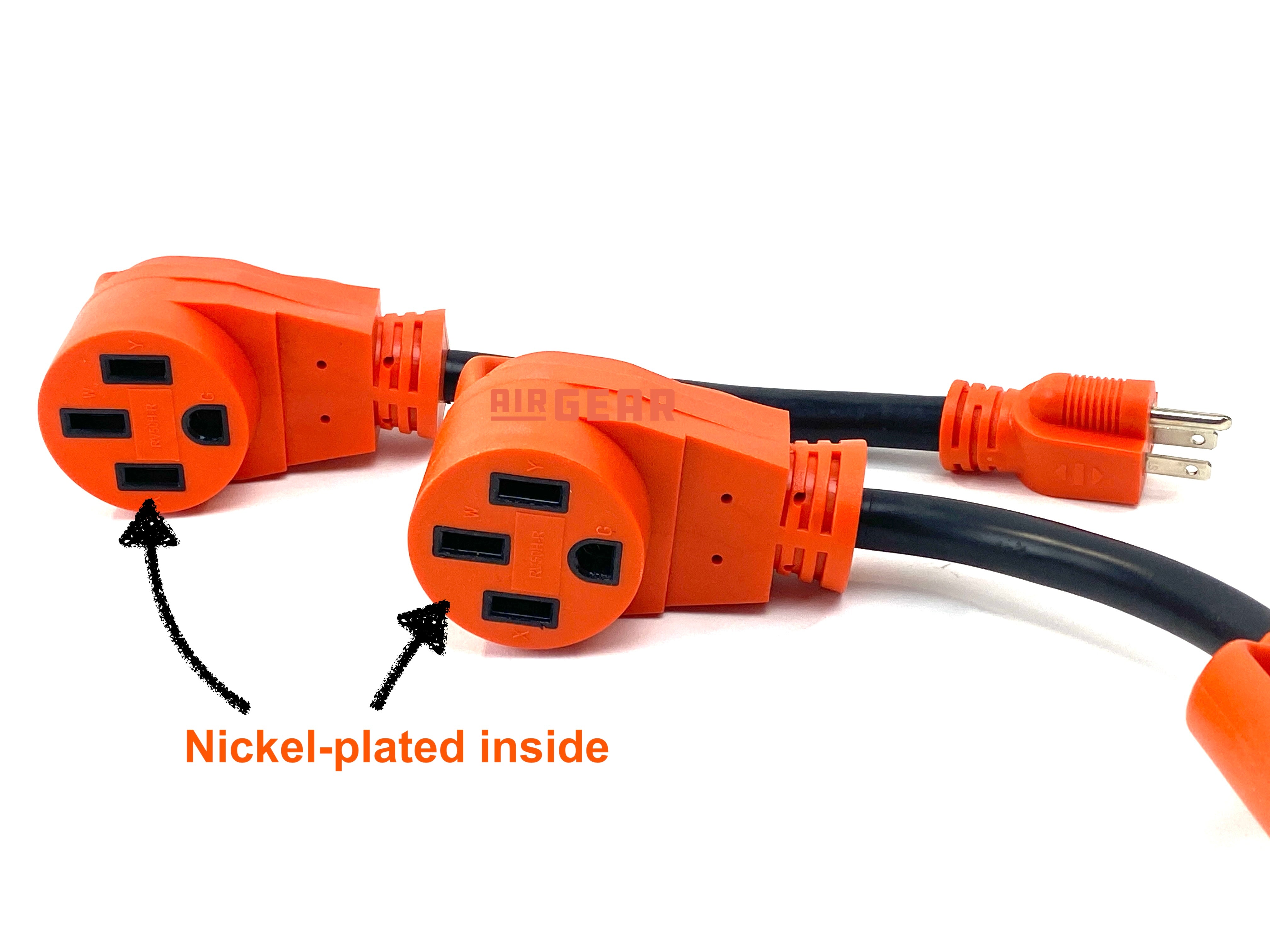 AIR GEAR Nickel-plated Power Adapter Set