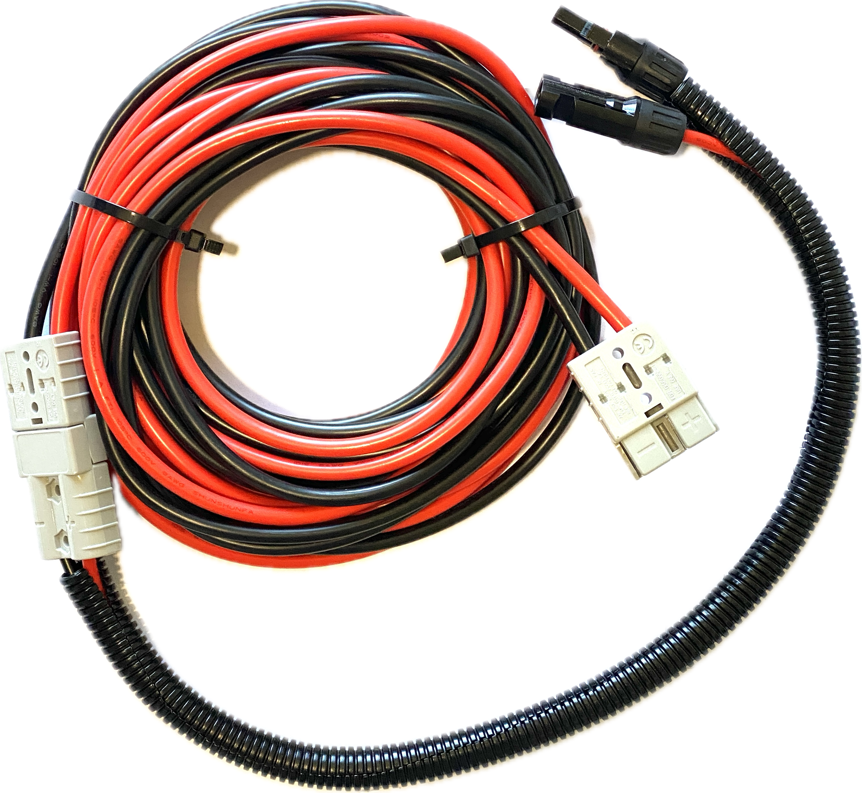 AIR GEAR Solar panel extension cable, 8AWG, 25 feet