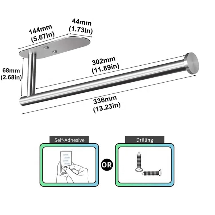 Paper Towel Holder - under cabinet