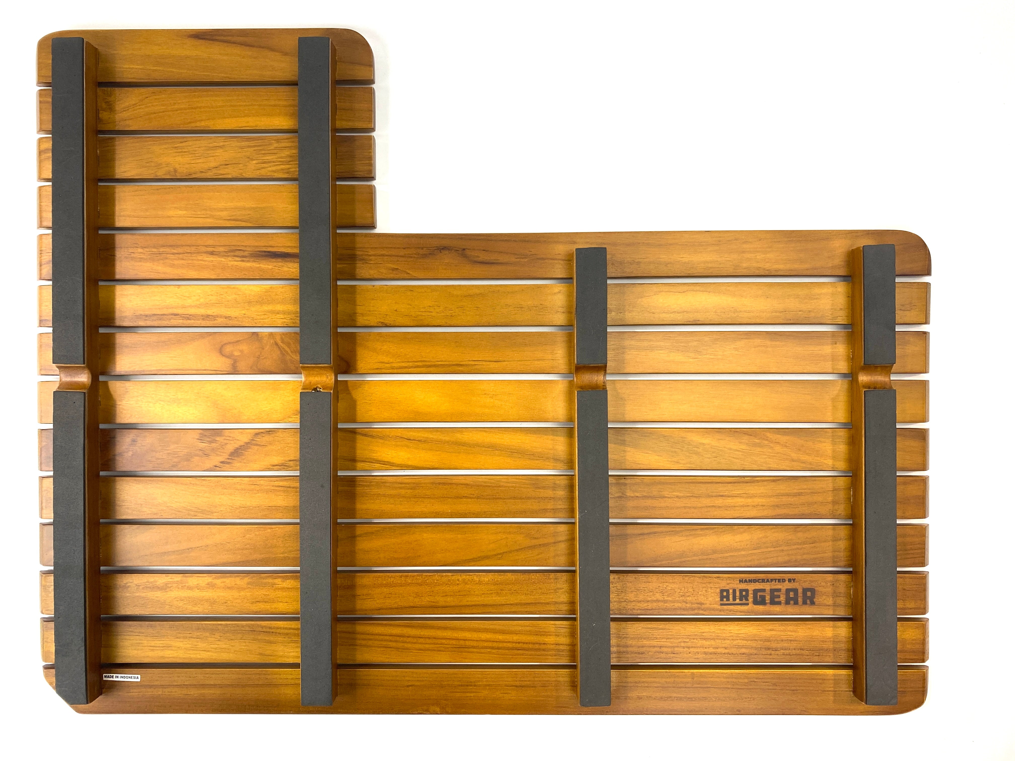 25FB / 27FB / 30RB L-shape Airstream Teak Shower Mat