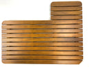 25FB / 27FB / 30RB L-shape Airstream Teak Shower Mat
