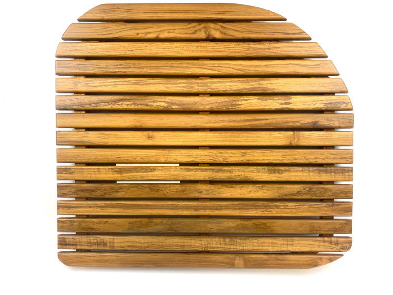 Corner Bath Airstream Teak Shower Mat (2021 and later)