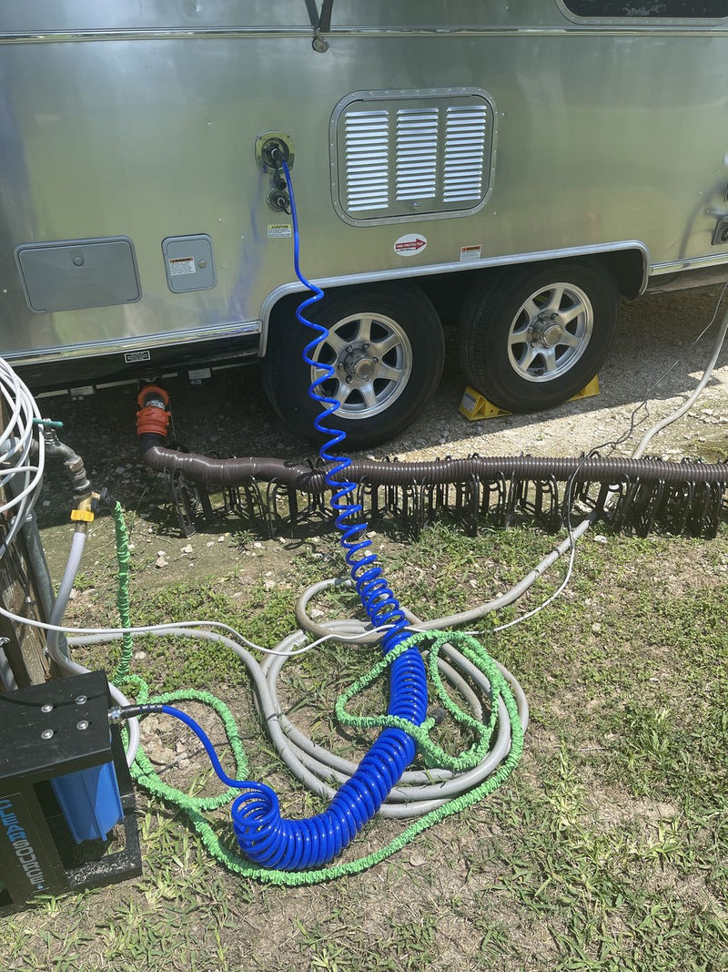 RV Water Hose with AIR GEAR Storage Bag