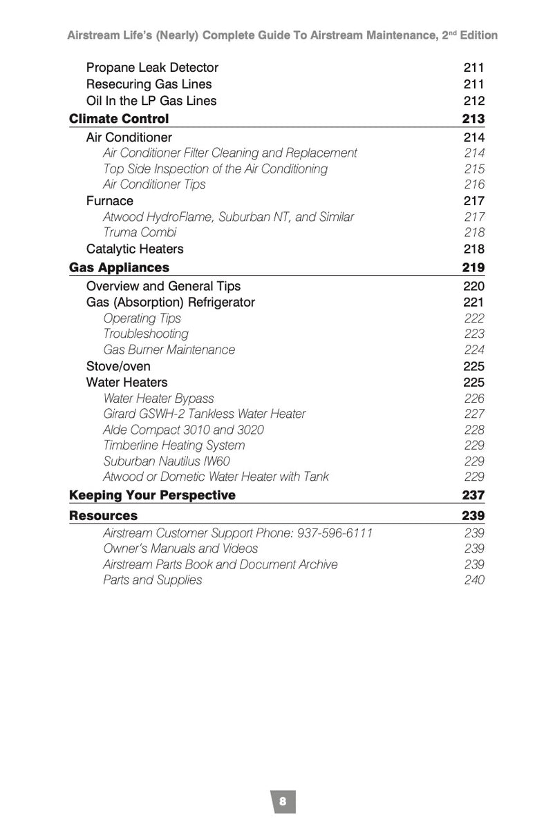 "The (Nearly) Complete Guide to Airstream Maintenance" book, 2nd edition