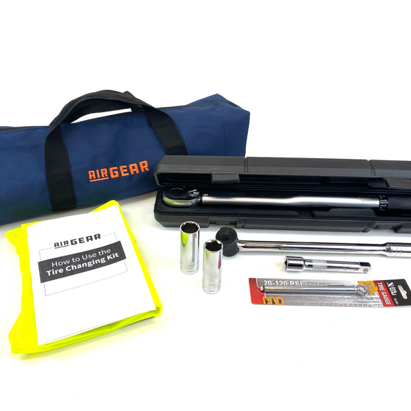 Tire online changing kit