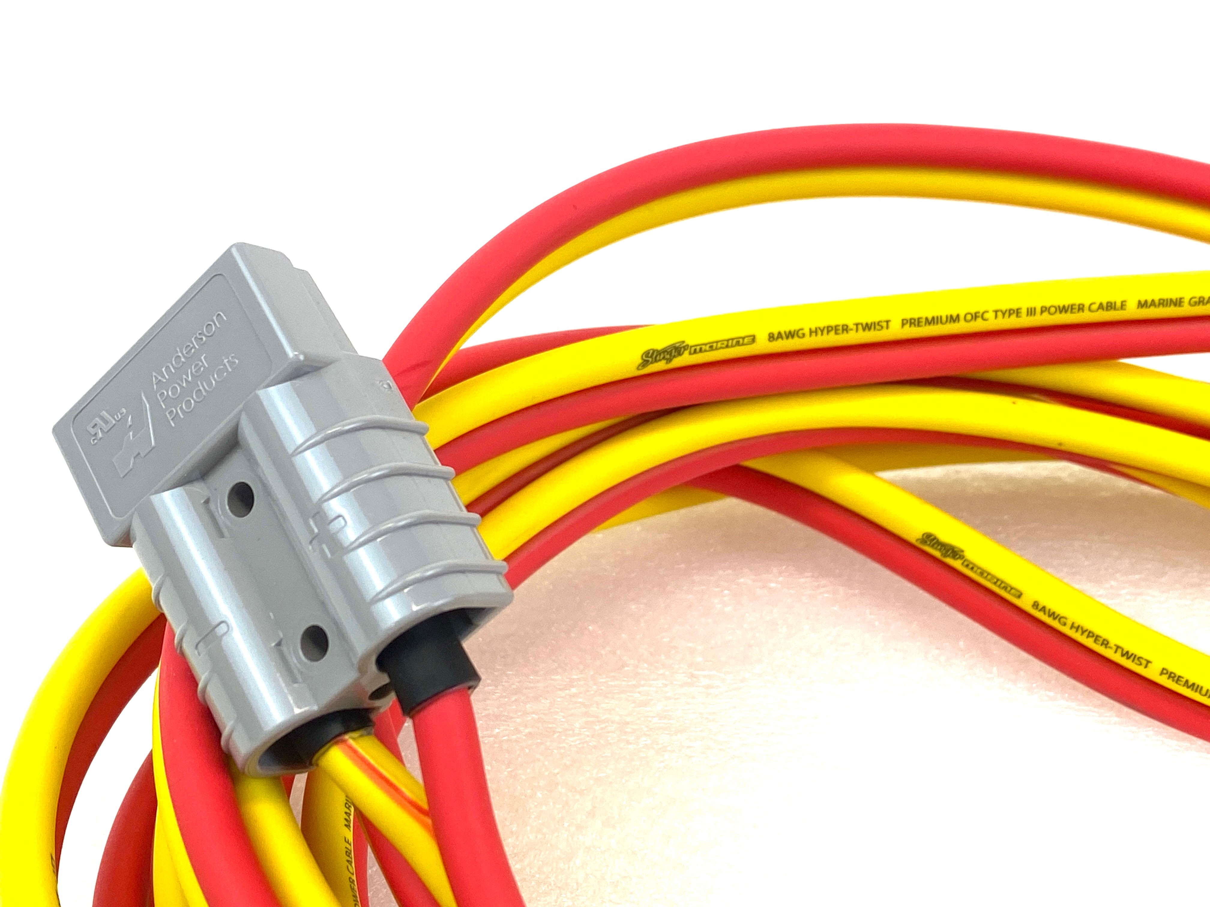 AIR GEAR Solar panel extension cable, 8AWG, 25 feet