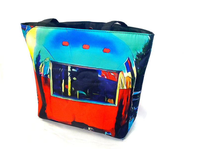 "Big Red" Art Tote