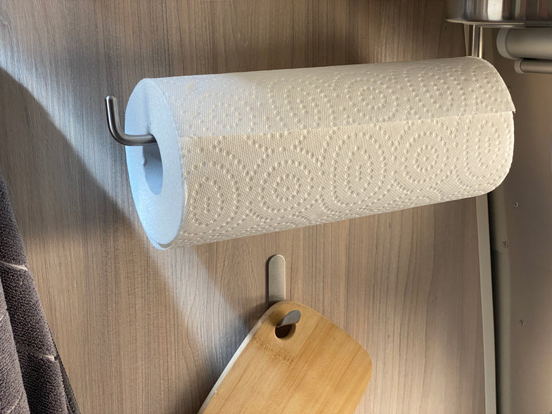 Paper towel holder - under cabinet